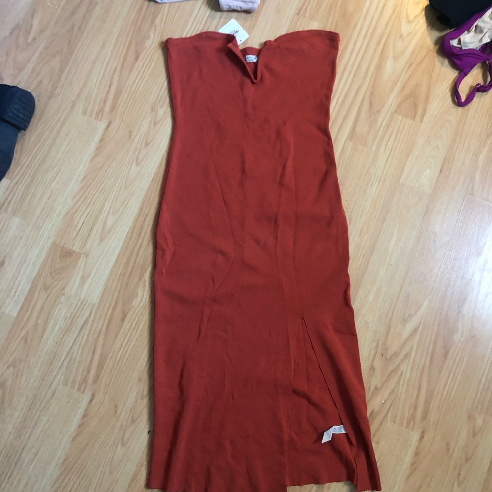 Free People Bodycon Sweetheart Dress